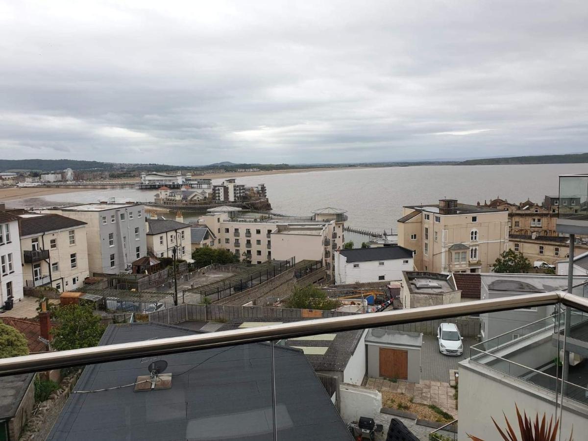 Modern Apartment With Stunning Sea View Weston-super-Mare Eksteriør billede